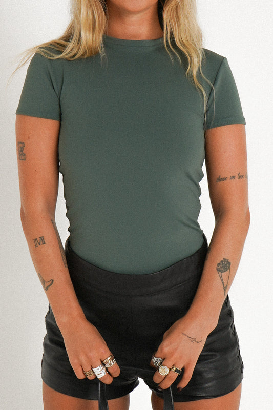 Original T-shirt Bodysuit - Wing It Green